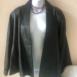 Le Piel Jacket Leather with 2 pockets